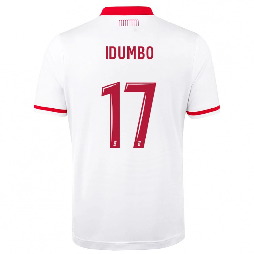 Danxen Męski Stanis Idumbo #17 Czerwony Biały Domowa Koszulka 2026/27 Koszulki Klubowe