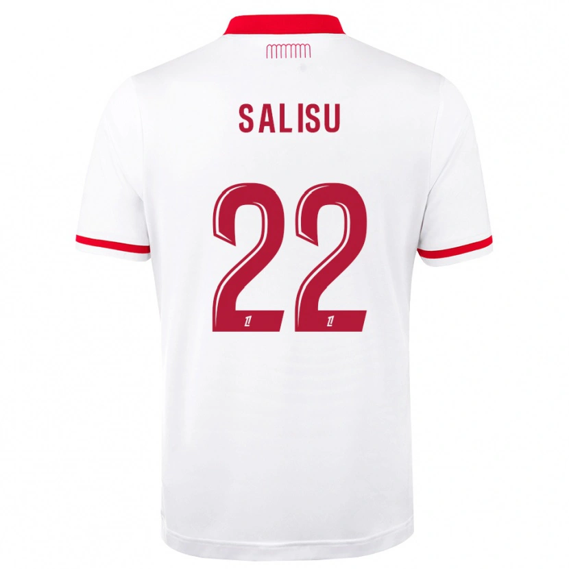 Danxen Męski Mohammed Salisu #22 Czerwony Biały Domowa Koszulka 2026/27 Koszulki Klubowe