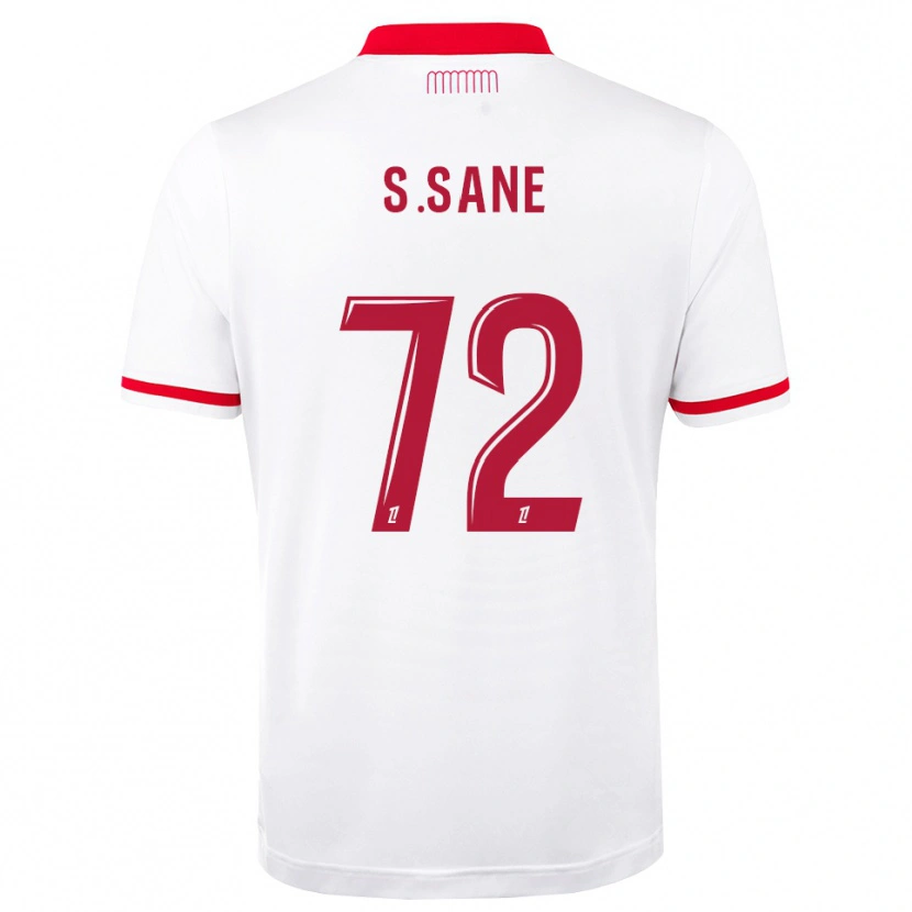 Danxen Męski Sadibou Sané #72 Czerwony Biały Domowa Koszulka 2026/27 Koszulki Klubowe