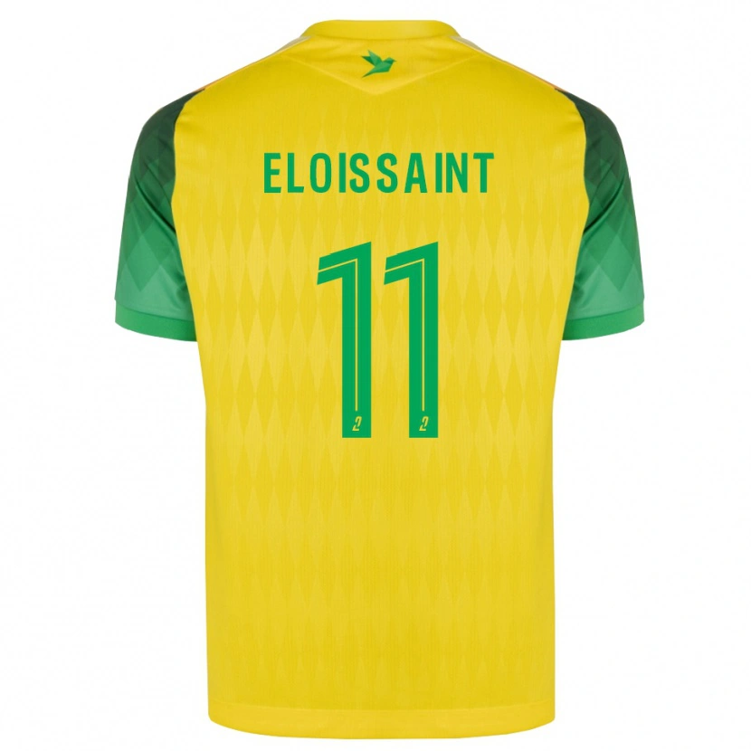 Danxen Męski Roseline Eloissaint #11 Żółty Zielony Czerwony Domowa Koszulka 2026/27 Koszulki Klubowe