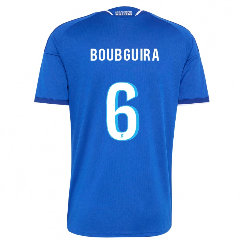 Danxen Męski Fahim Boubguira #6 Królewski Niebieski Biały Domowa Koszulka 2026/27 Koszulki Klubowe