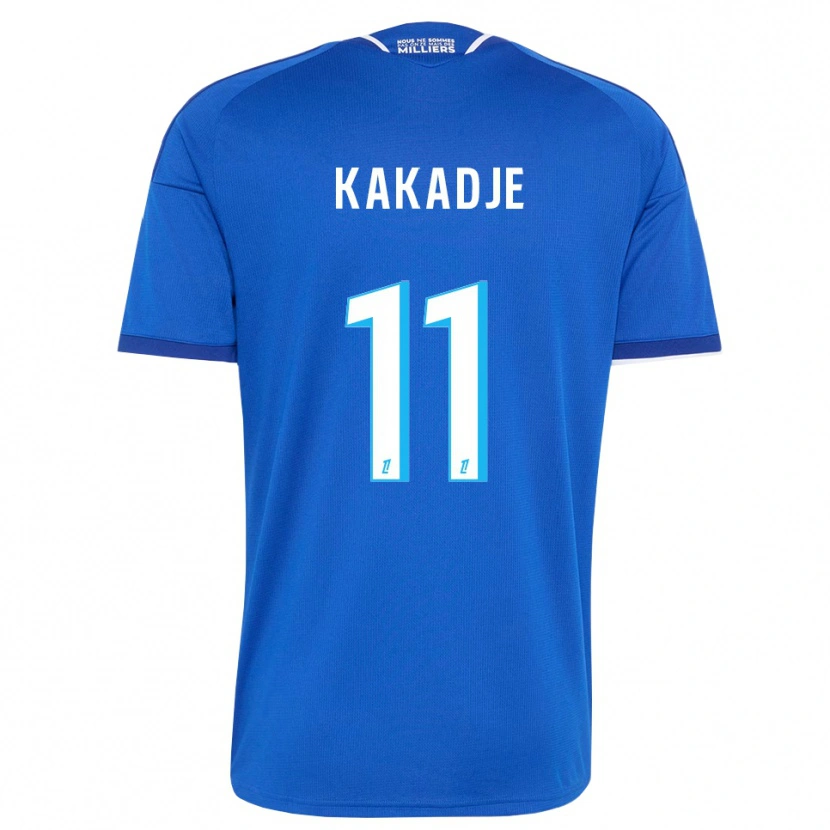 Danxen Męski Dan-Marcel Kakadje #11 Królewski Niebieski Biały Domowa Koszulka 2026/27 Koszulki Klubowe