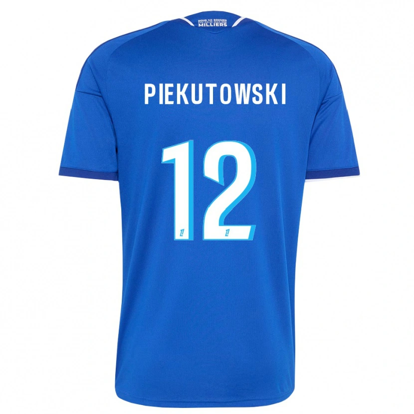 Danxen Męski Milosz Piekutowski #12 Królewski Niebieski Biały Domowa Koszulka 2026/27 Koszulki Klubowe