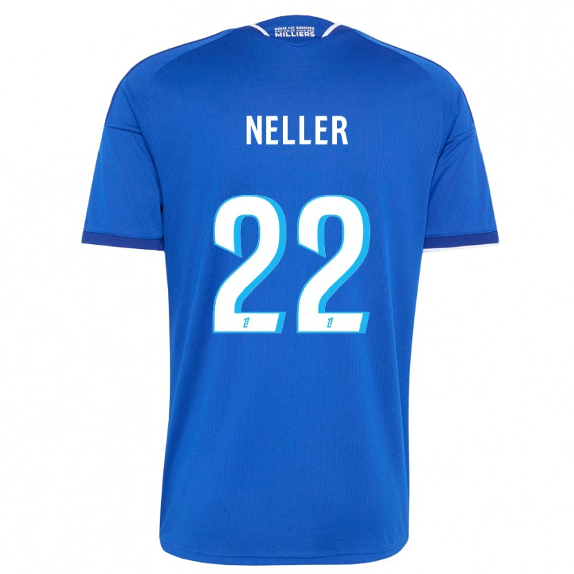 Danxen Męski Chloé Neller #22 Królewski Niebieski Biały Domowa Koszulka 2026/27 Koszulki Klubowe
