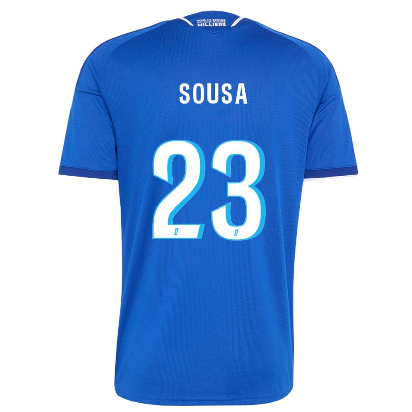 Danxen Męski Diogo Sousa #23 Królewski Niebieski Biały Domowa Koszulka 2026/27 Koszulki Klubowe