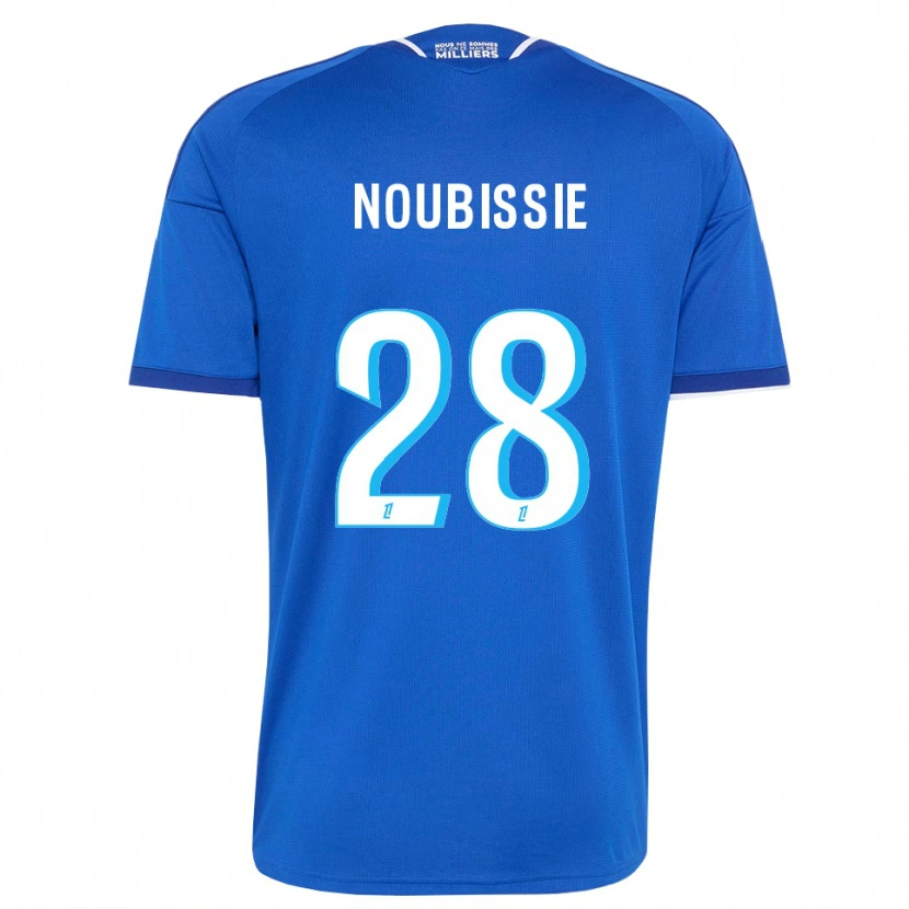 Danxen Męski Tyrese Noubissie #28 Królewski Niebieski Biały Domowa Koszulka 2026/27 Koszulki Klubowe