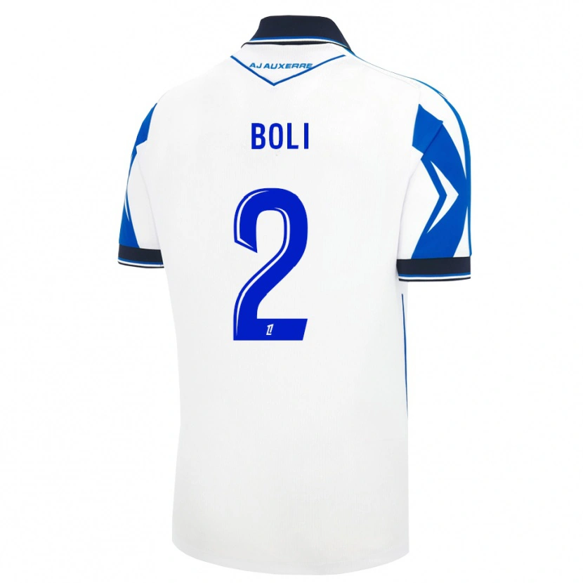 Danxen Męski Franck Boli #2 Czarny Biały Niebieski Domowa Koszulka 2026/27 Koszulki Klubowe