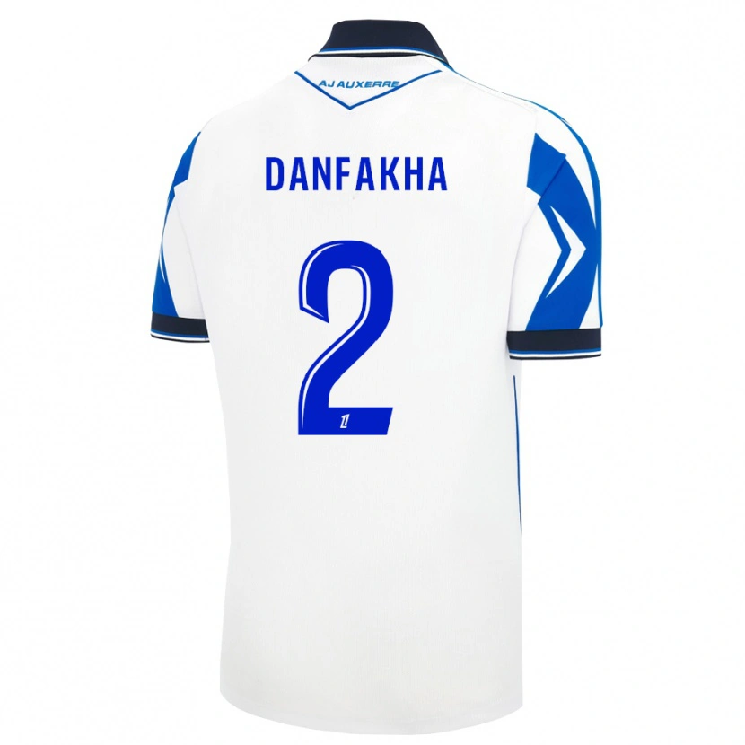 Danxen Męski Salimou Danfakha #2 Czarny Biały Niebieski Domowa Koszulka 2026/27 Koszulki Klubowe
