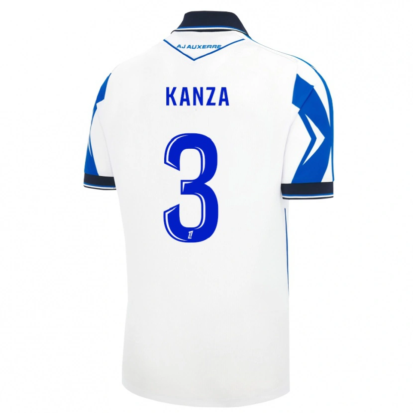Danxen Męski Gloire Kanza #3 Czarny Biały Niebieski Domowa Koszulka 2026/27 Koszulki Klubowe