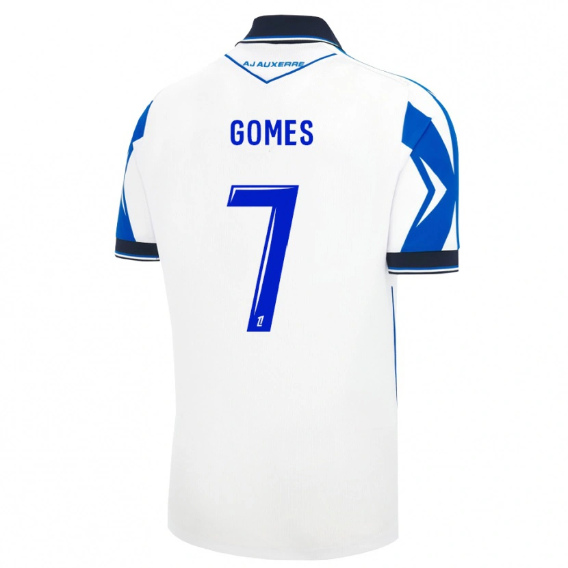 Danxen Męski Ailton Gomes #7 Czarny Biały Niebieski Domowa Koszulka 2026/27 Koszulki Klubowe