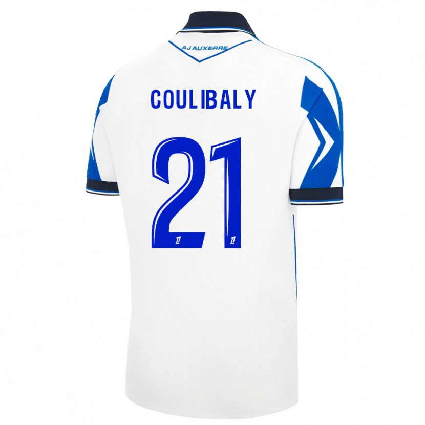 Danxen Męski Lasso Coulibaly #21 Czarny Biały Niebieski Domowa Koszulka 2026/27 Koszulki Klubowe
