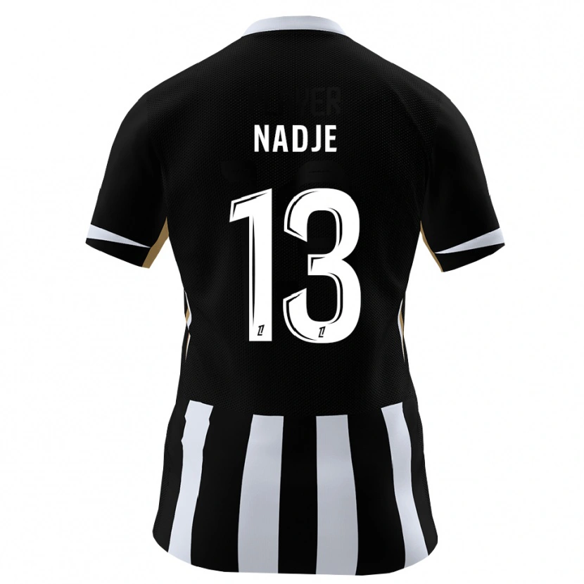Danxen Męski Guédé Nadje #13 Czarny Niebieski Domowa Koszulka 2026/27 Koszulki Klubowe