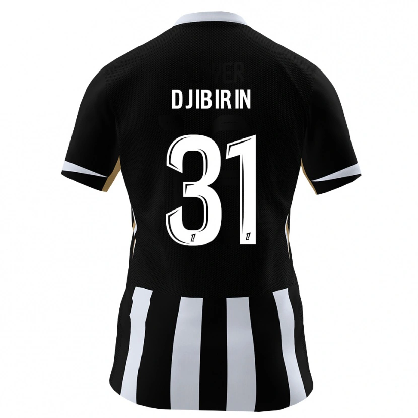 Danxen Męski Harouna Djibirin #31 Czarny Niebieski Domowa Koszulka 2026/27 Koszulki Klubowe