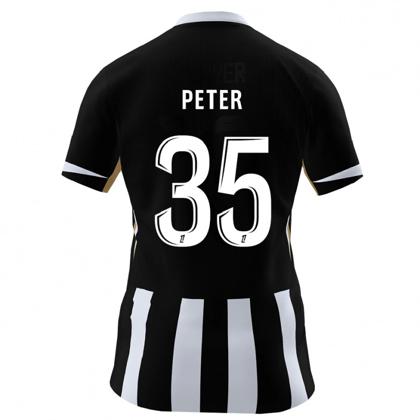 Danxen Męski Prosper Peter #35 Czarny Niebieski Domowa Koszulka 2026/27 Koszulki Klubowe