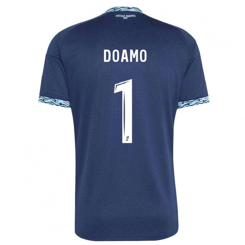 Danxen Męski Isaac Doamo #1 Stalowoniebieski Biały Domowa Koszulka 2026/27 Koszulki Klubowe