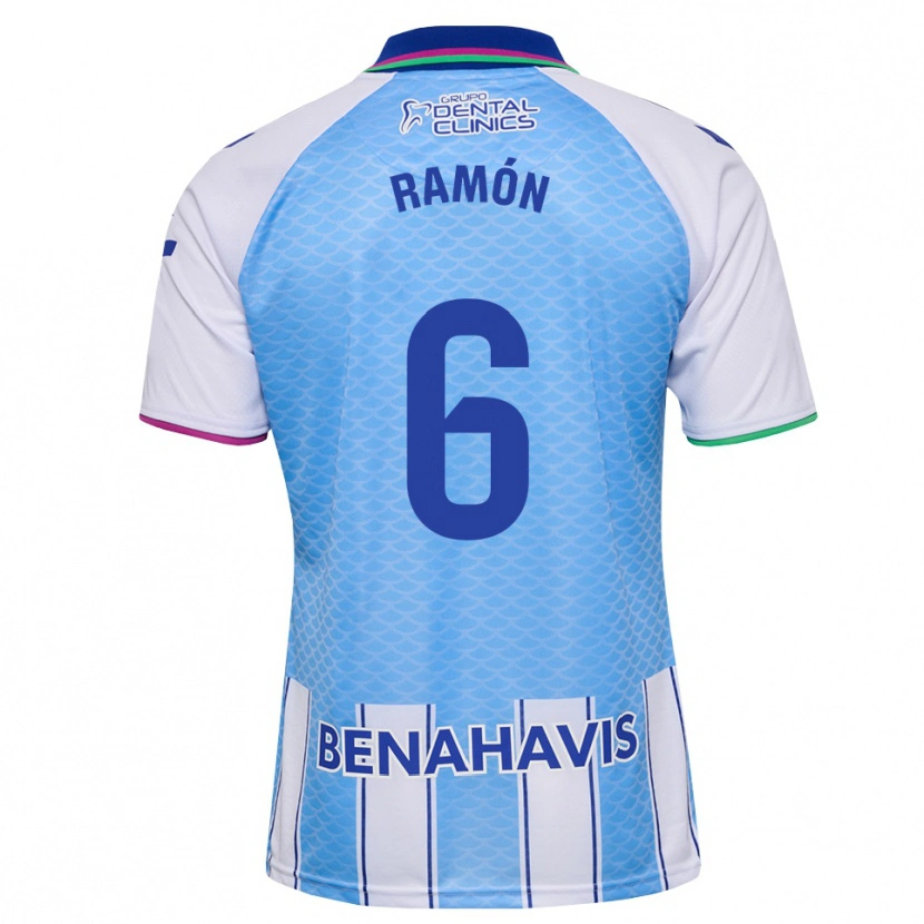 Danxen Męski Ramón Enríquez #6 Głęboki Błękitny Biały Domowa Koszulka 2026/27 Koszulki Klubowe