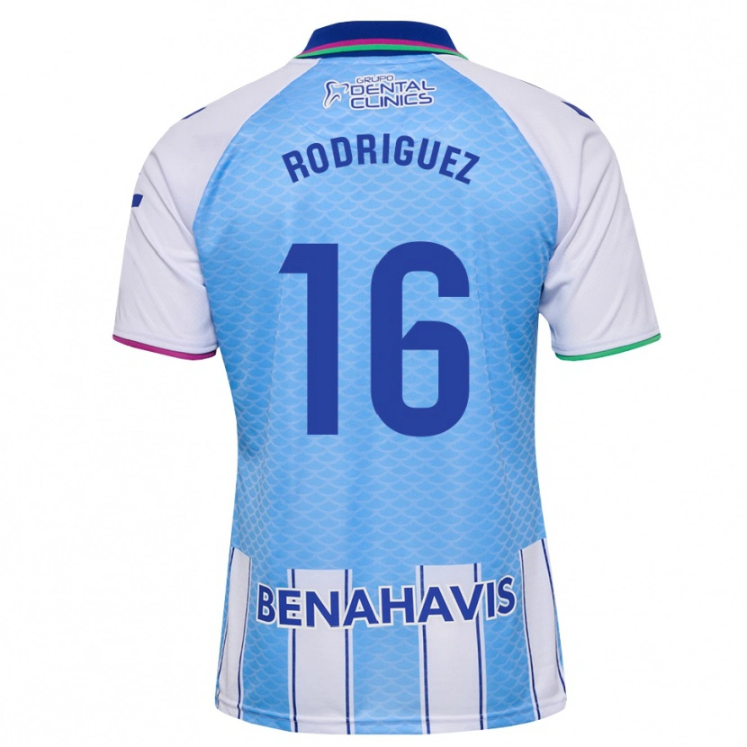 Danxen Męski Genaro Rodríguez #16 Głęboki Błękitny Biały Domowa Koszulka 2026/27 Koszulki Klubowe