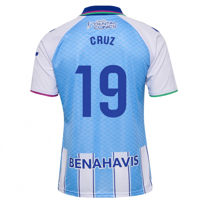 Danxen Męski Juan Cruz #19 Głęboki Błękitny Biały Domowa Koszulka 2026/27 Koszulki Klubowe