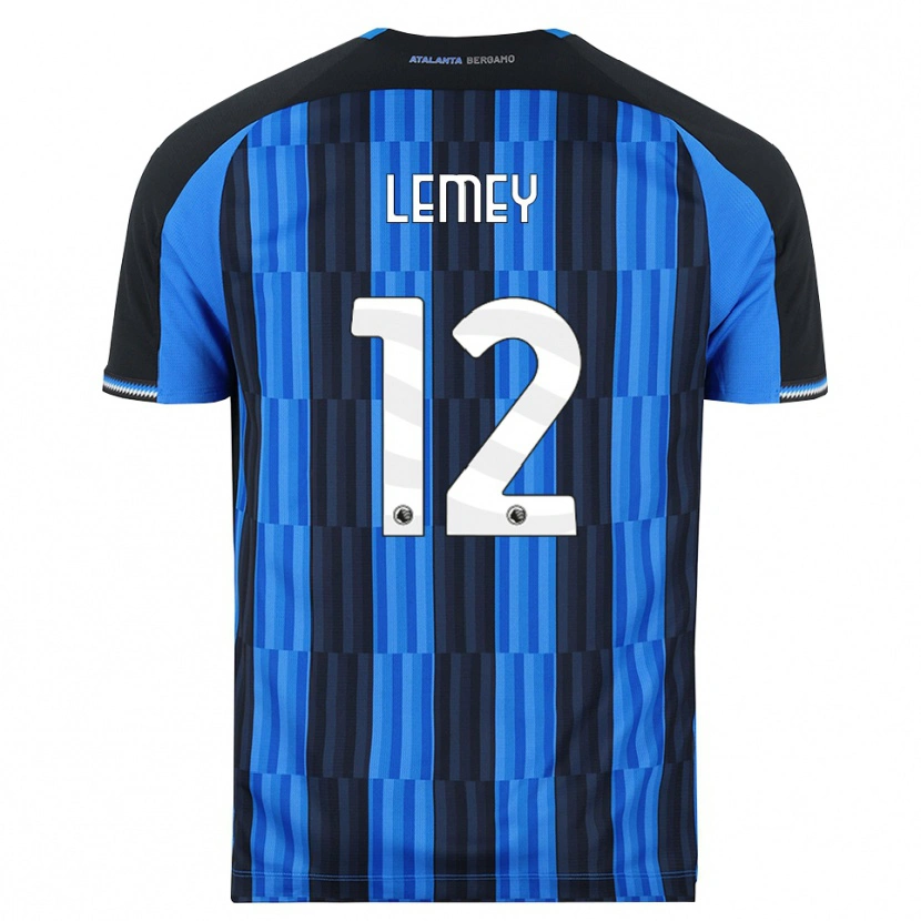 Danxen Męski Diede Lemey #12 Niebieski Czarny Czerwony Domowa Koszulka 2026/27 Koszulki Klubowe