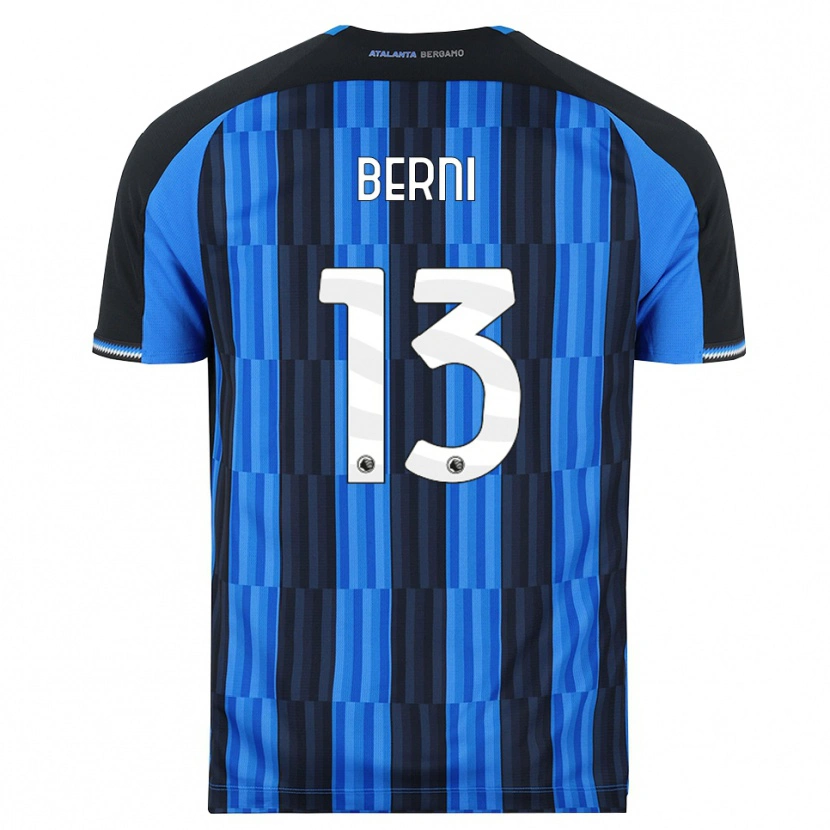 Danxen Męski Matteo Berni #13 Niebieski Czarny Czerwony Domowa Koszulka 2026/27 Koszulki Klubowe