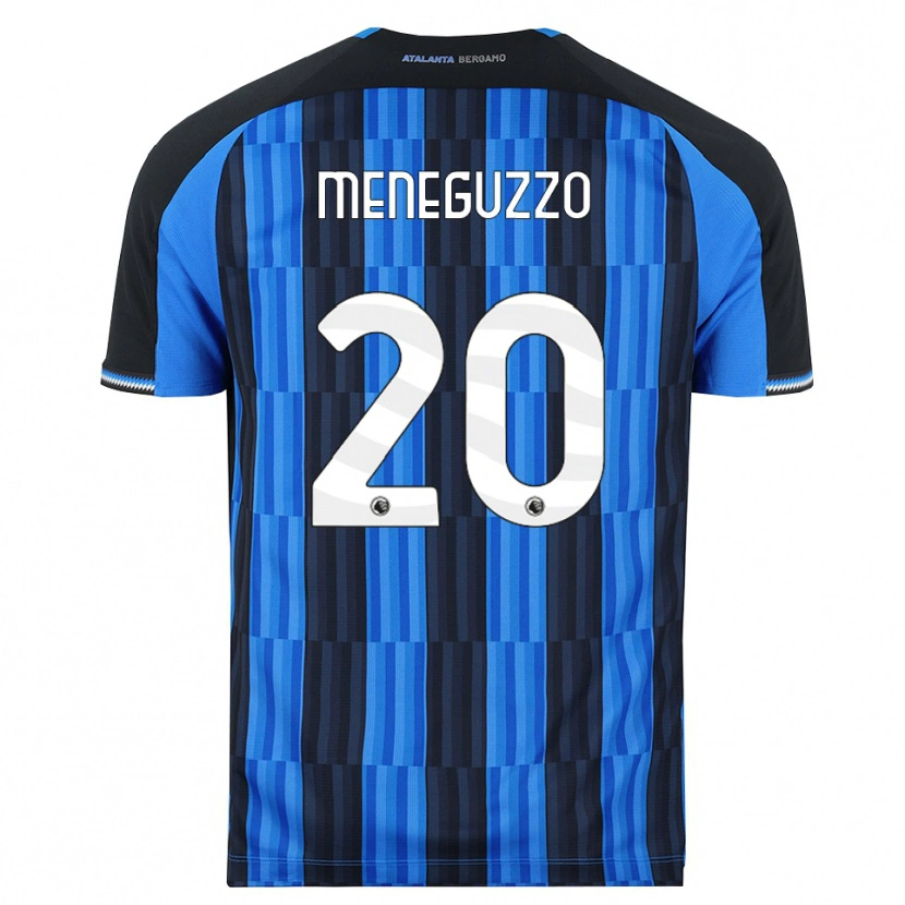 Danxen Męski Davide Meneguzzo #20 Niebieski Czarny Czerwony Domowa Koszulka 2026/27 Koszulki Klubowe