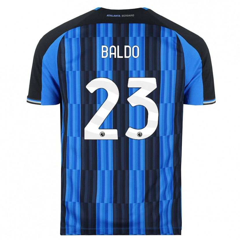 Danxen Męski Nicolò Baldo #23 Niebieski Czarny Czerwony Domowa Koszulka 2026/27 Koszulki Klubowe
