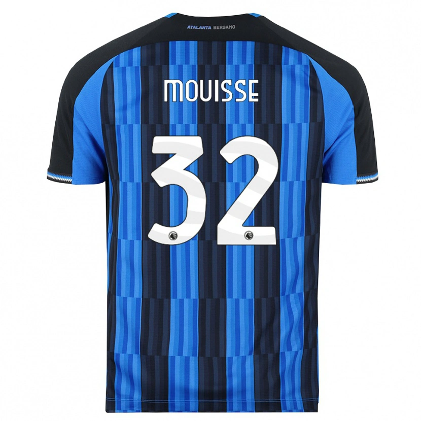 Danxen Męski Samir Mouisse #32 Niebieski Czarny Czerwony Domowa Koszulka 2026/27 Koszulki Klubowe