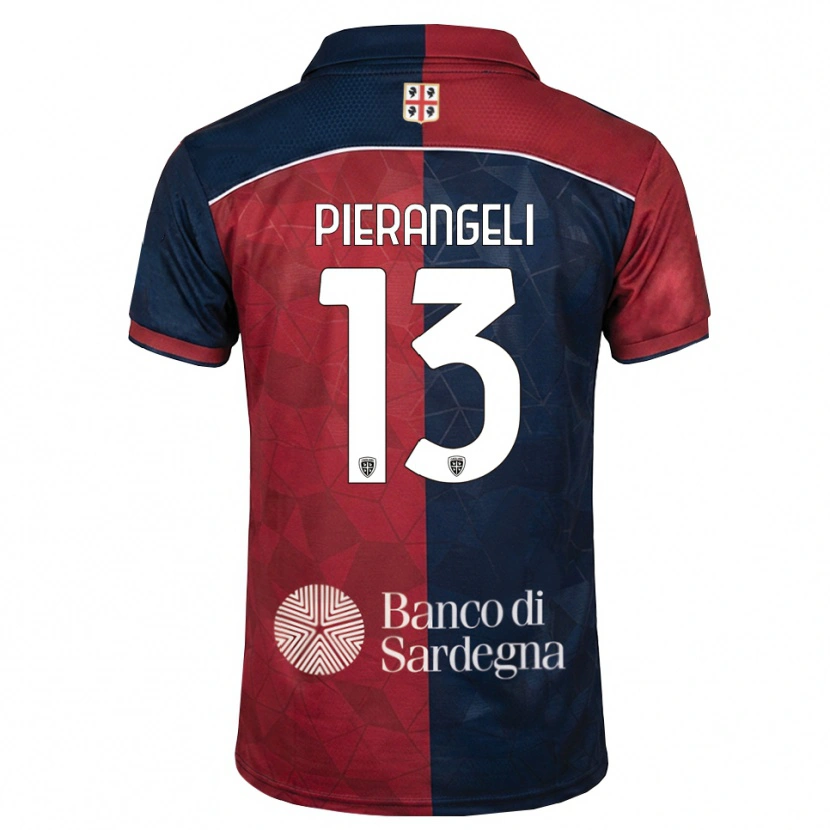Danxen Męski Luis Pierangeli #13 Bordowy Królewski Niebieski Domowa Koszulka 2026/27 Koszulki Klubowe