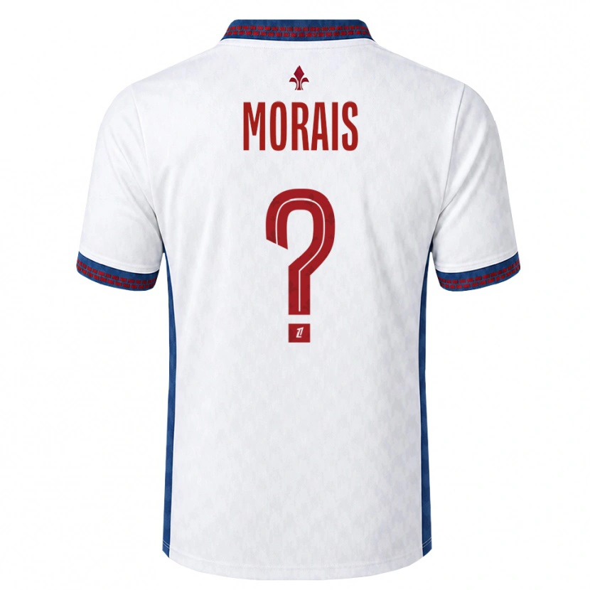 Danxen Męski Tiago Morais #0 Czerwony Biały Niebieski Wyjazdowa Koszulka 2026/27 Koszulki Klubowe