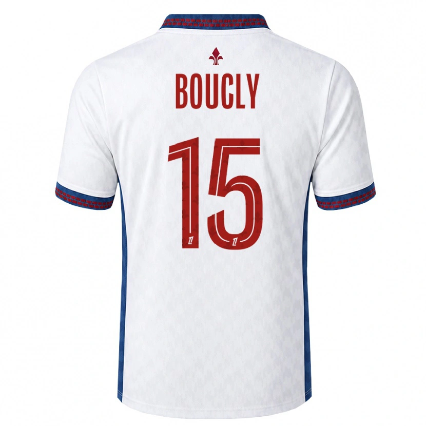 Danxen Męski Maite Boucly #15 Czerwony Biały Niebieski Wyjazdowa Koszulka 2026/27 Koszulki Klubowe