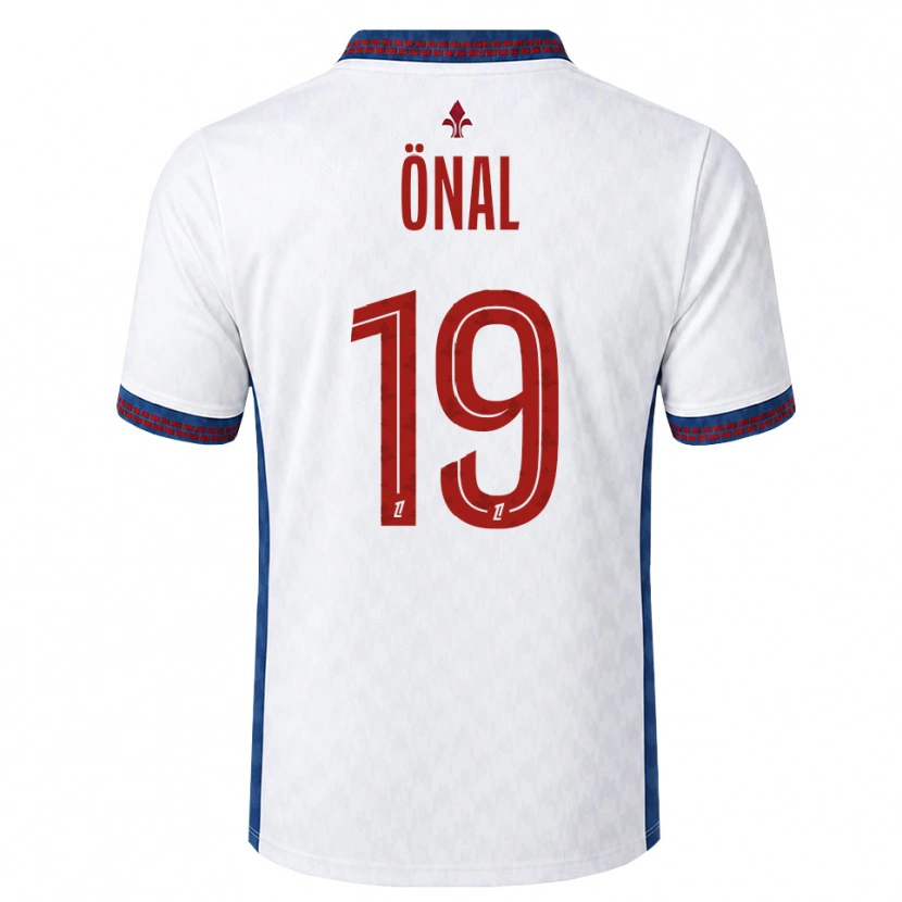 Danxen Męski Başar Önal #19 Czerwony Biały Niebieski Wyjazdowa Koszulka 2026/27 Koszulki Klubowe