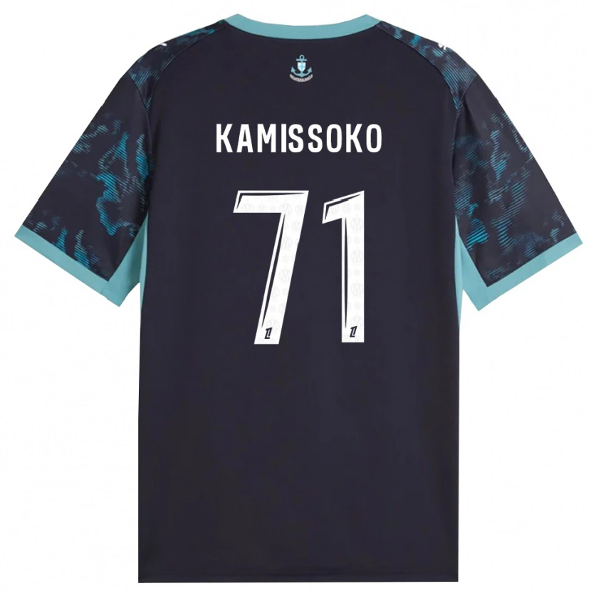 Danxen Męski Nouhoum Kamissoko #71 Blado Turkusowy Biały Czarny Wyjazdowa Koszulka 2026/27 Koszulki Klubowe