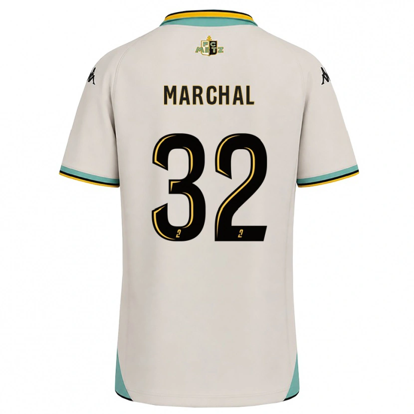 Danxen Męski Adam Marchal #32 Kwiatowa Biel Czarny Wyjazdowa Koszulka 2026/27 Koszulki Klubowe