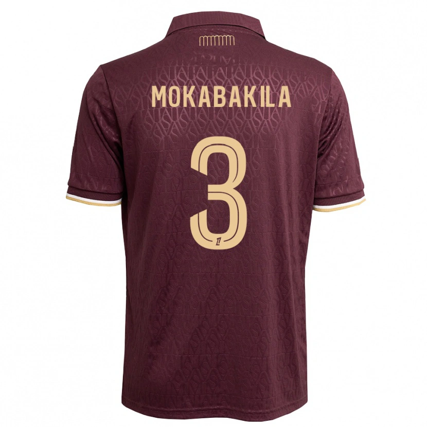 Danxen Męski Nick Mokabakila #3 Brązowy Piaskowy Brązowy Wyjazdowa Koszulka 2026/27 Koszulki Klubowe