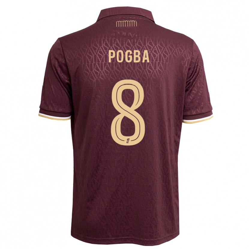 Danxen Męski Paul Pogba #8 Brązowy Piaskowy Brązowy Wyjazdowa Koszulka 2026/27 Koszulki Klubowe