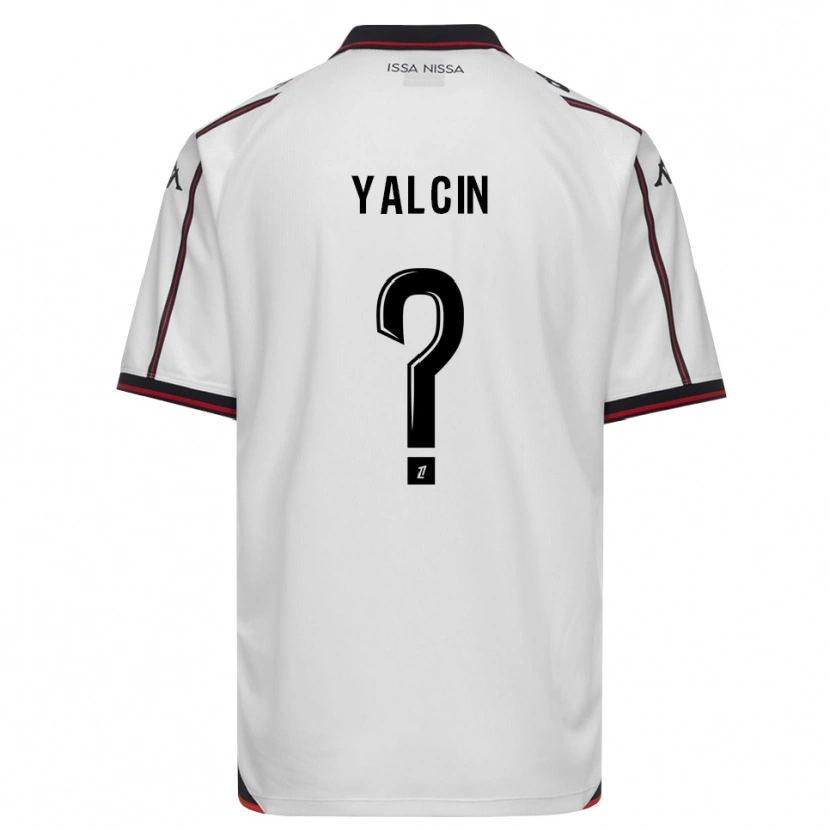 Danxen Męski Noah Yalcin #0 Czarny Biały Wyjazdowa Koszulka 2026/27 Koszulki Klubowe