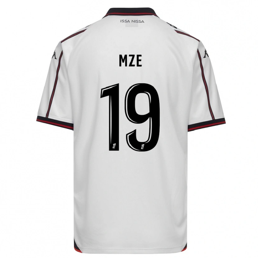 Danxen Męski Yrma Mze Issa #19 Czarny Biały Wyjazdowa Koszulka 2026/27 Koszulki Klubowe