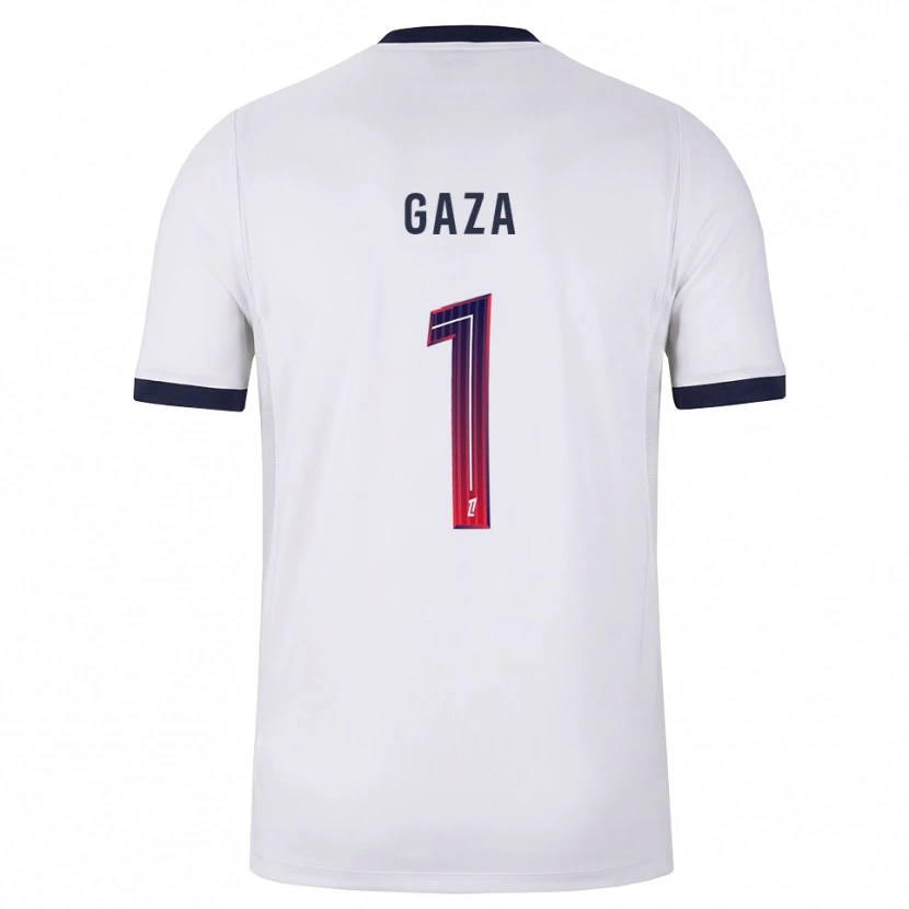 Danxen Męski Johnny Gaza #1 Biały Czarny Czerwony Wyjazdowa Koszulka 2026/27 Koszulki Klubowe