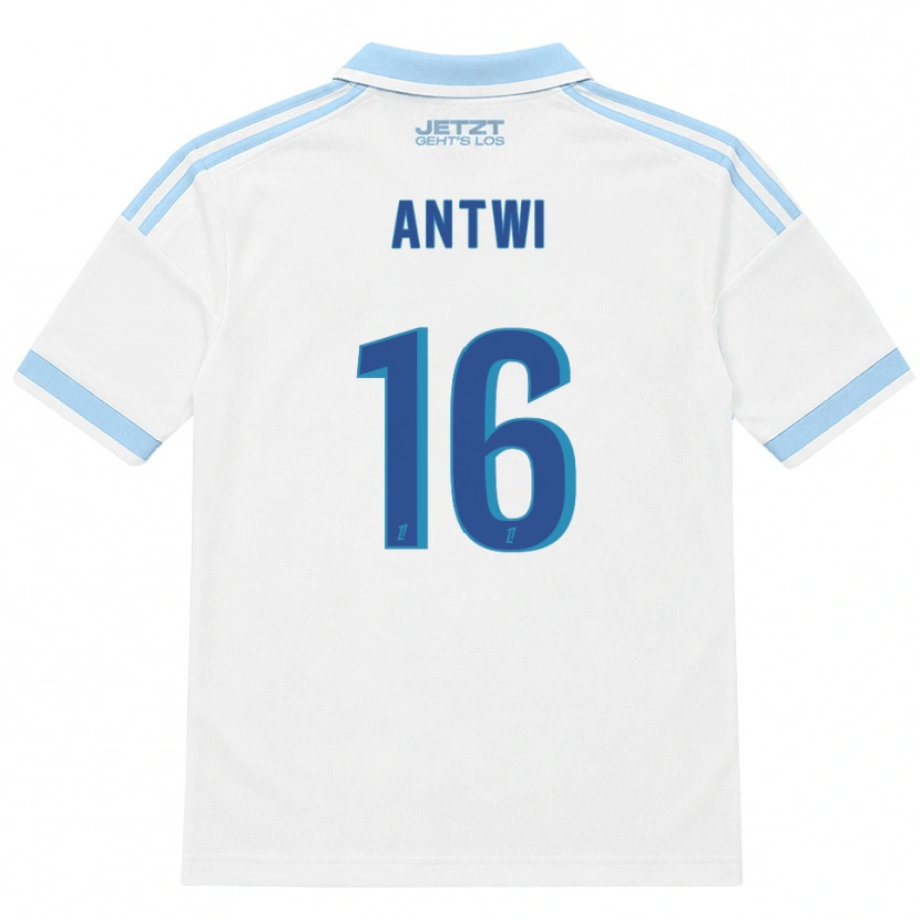 Danxen Męski Genesis Antwi #16 Jasny Błękit Biały Czerwony Wyjazdowa Koszulka 2026/27 Koszulki Klubowe