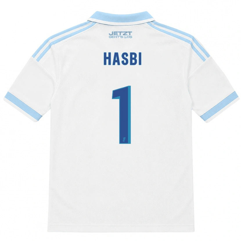 Danxen Męski Walid Hasbi #1 Jasny Błękit Biały Czerwony Wyjazdowa Koszulka 2026/27 Koszulki Klubowe