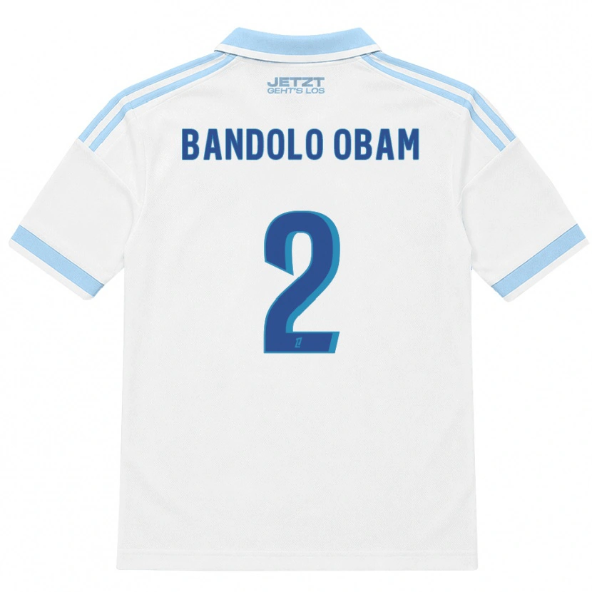 Danxen Męski Randy Bandolo Obam #2 Jasny Błękit Biały Czerwony Wyjazdowa Koszulka 2026/27 Koszulki Klubowe