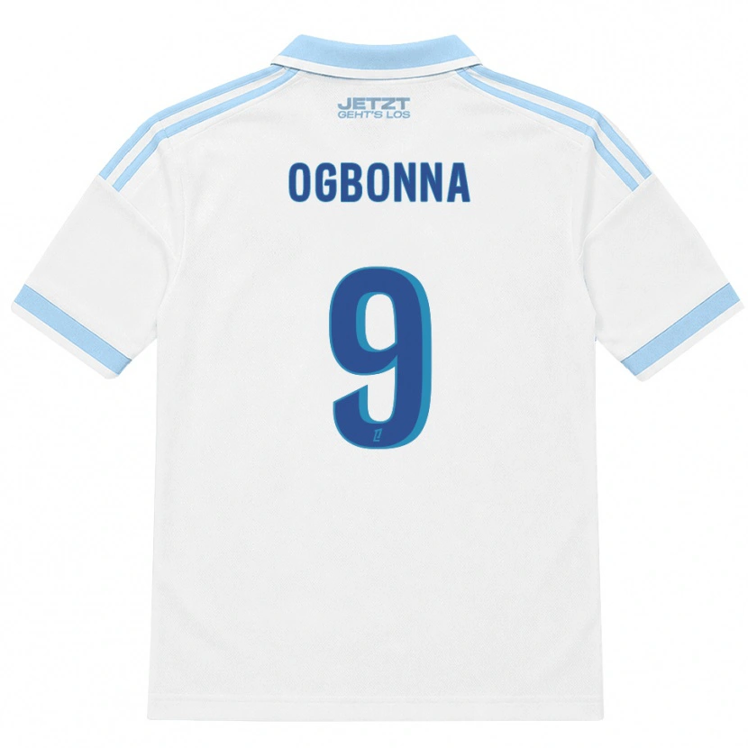 Danxen Męski Stanley Ogbonna #9 Jasny Błękit Biały Czerwony Wyjazdowa Koszulka 2026/27 Koszulki Klubowe