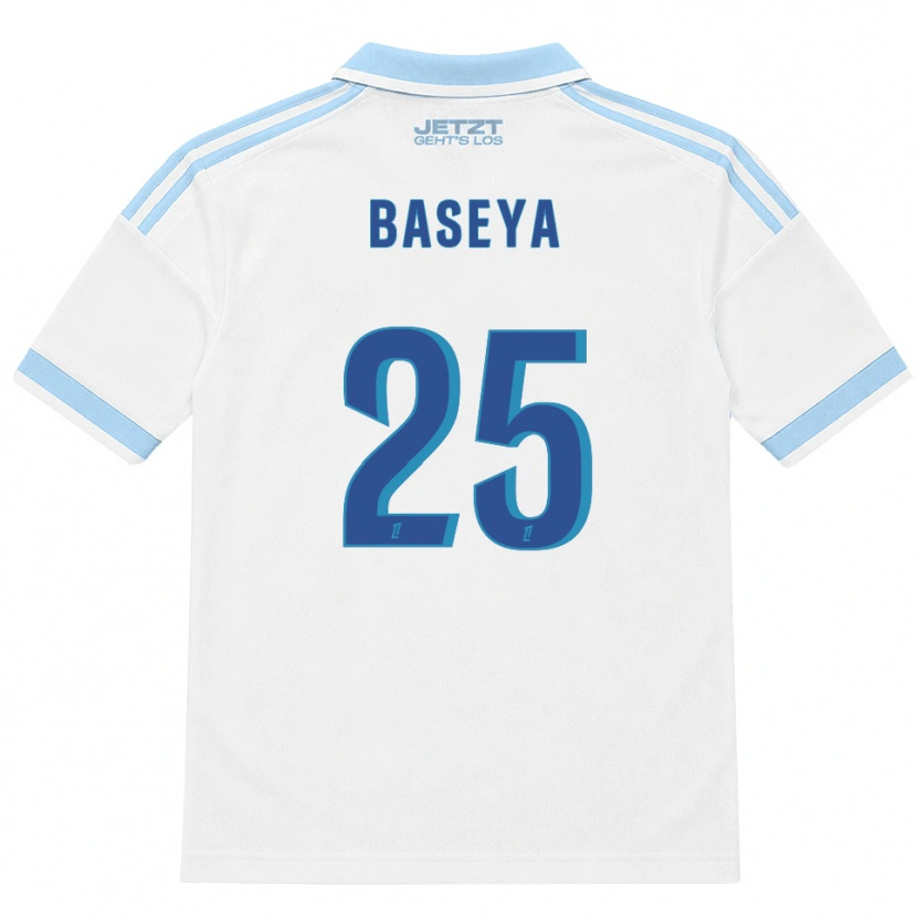 Danxen Męski Steven Baseya #25 Jasny Błękit Biały Czerwony Wyjazdowa Koszulka 2026/27 Koszulki Klubowe
