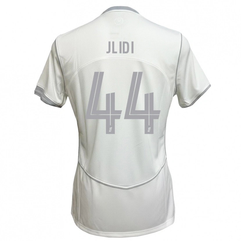 Danxen Męski Yahia Jlidi #44 Biały Szary Wyjazdowa Koszulka 2026/27 Koszulki Klubowe