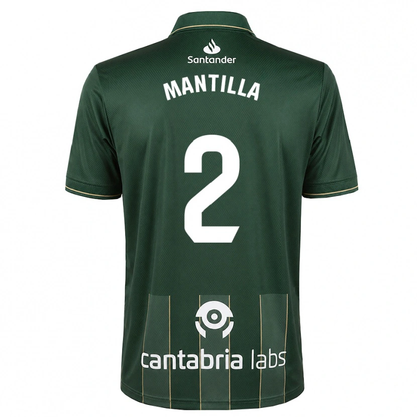 Danxen Męski Álvaro Mantilla #2 Ciemnoszary Szary Biały Wyjazdowa Koszulka 2026/27 Koszulki Klubowe
