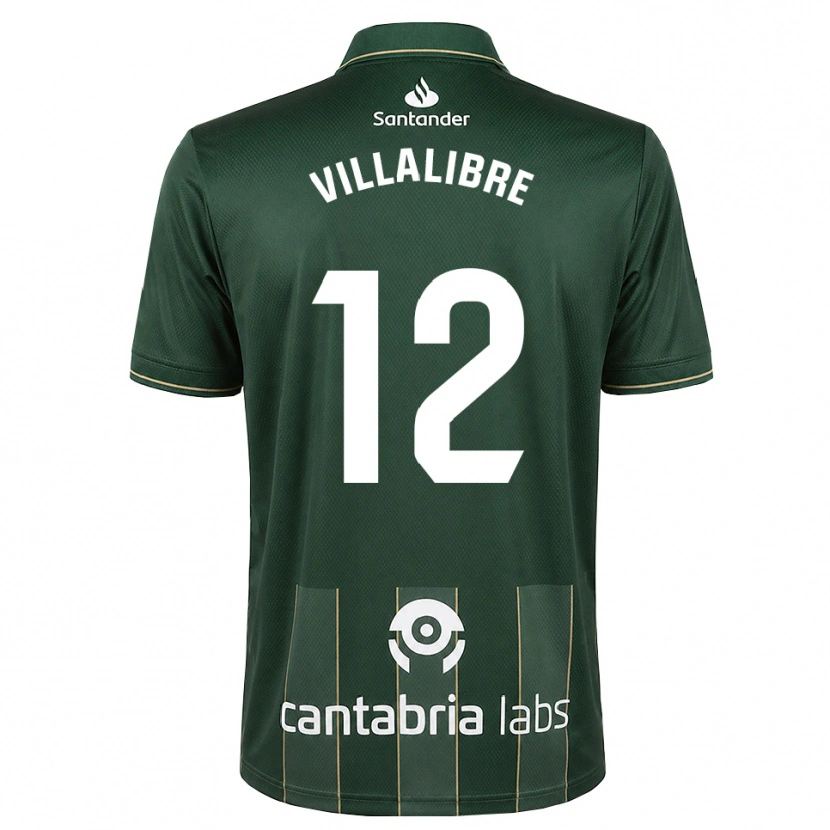 Danxen Męski Asier Villalibre #12 Ciemnoszary Szary Biały Wyjazdowa Koszulka 2026/27 Koszulki Klubowe