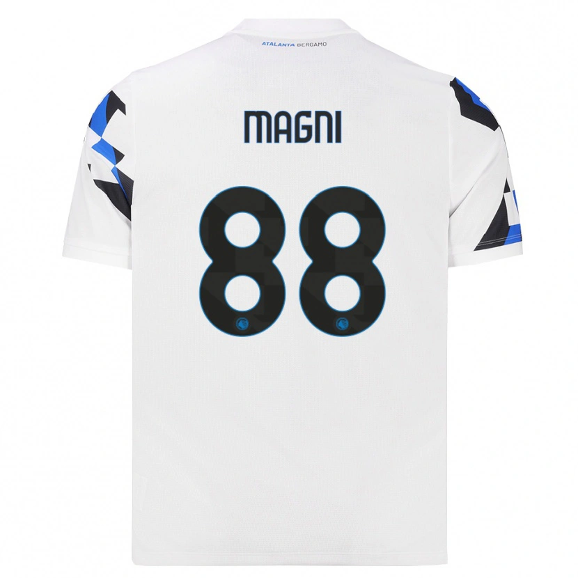 Danxen Męski Gloria Magni #88 Biały Czerwony Niebieski Wyjazdowa Koszulka 2026/27 Koszulki Klubowe