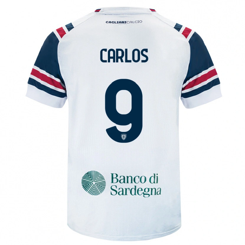 Danxen Męski Kevin Carlos #9 Biały Czerwony Zielony Wyjazdowa Koszulka 2026/27 Koszulki Klubowe
