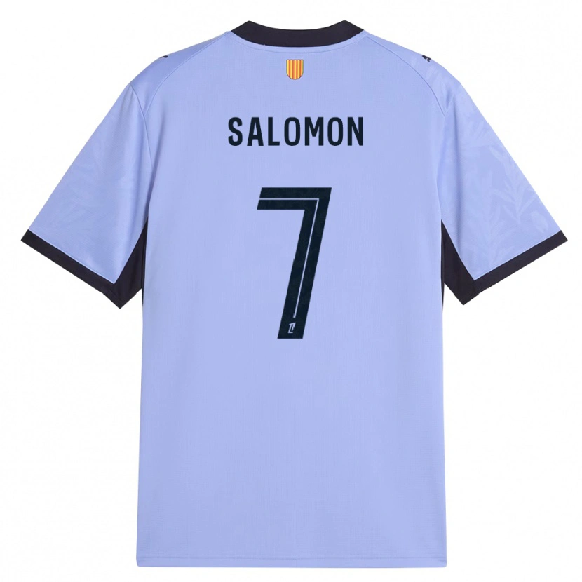 Danxen Męski Maëva Salomon #7 Lawendowy Czarny Trzeci Komplet Koszulka 2026/27 Koszulki Klubowe