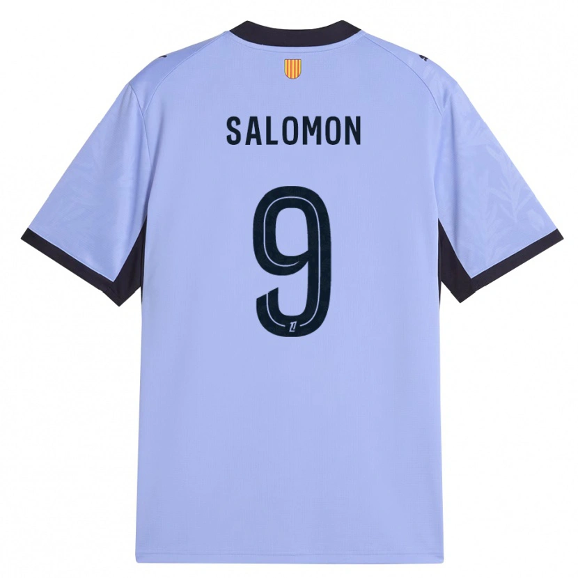 Danxen Męski Maeva Salomon #9 Lawendowy Czarny Trzeci Komplet Koszulka 2026/27 Koszulki Klubowe